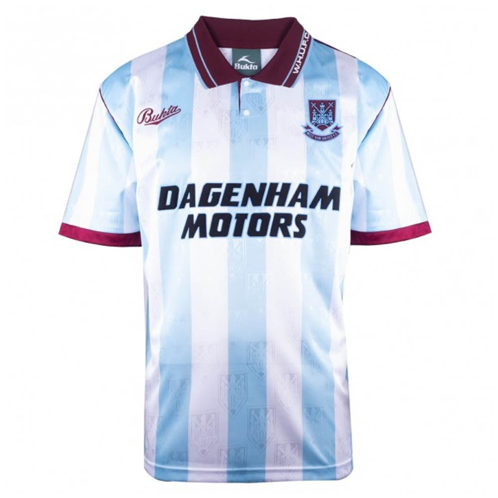 1992 West Ham Score Draw Away Shirt_0