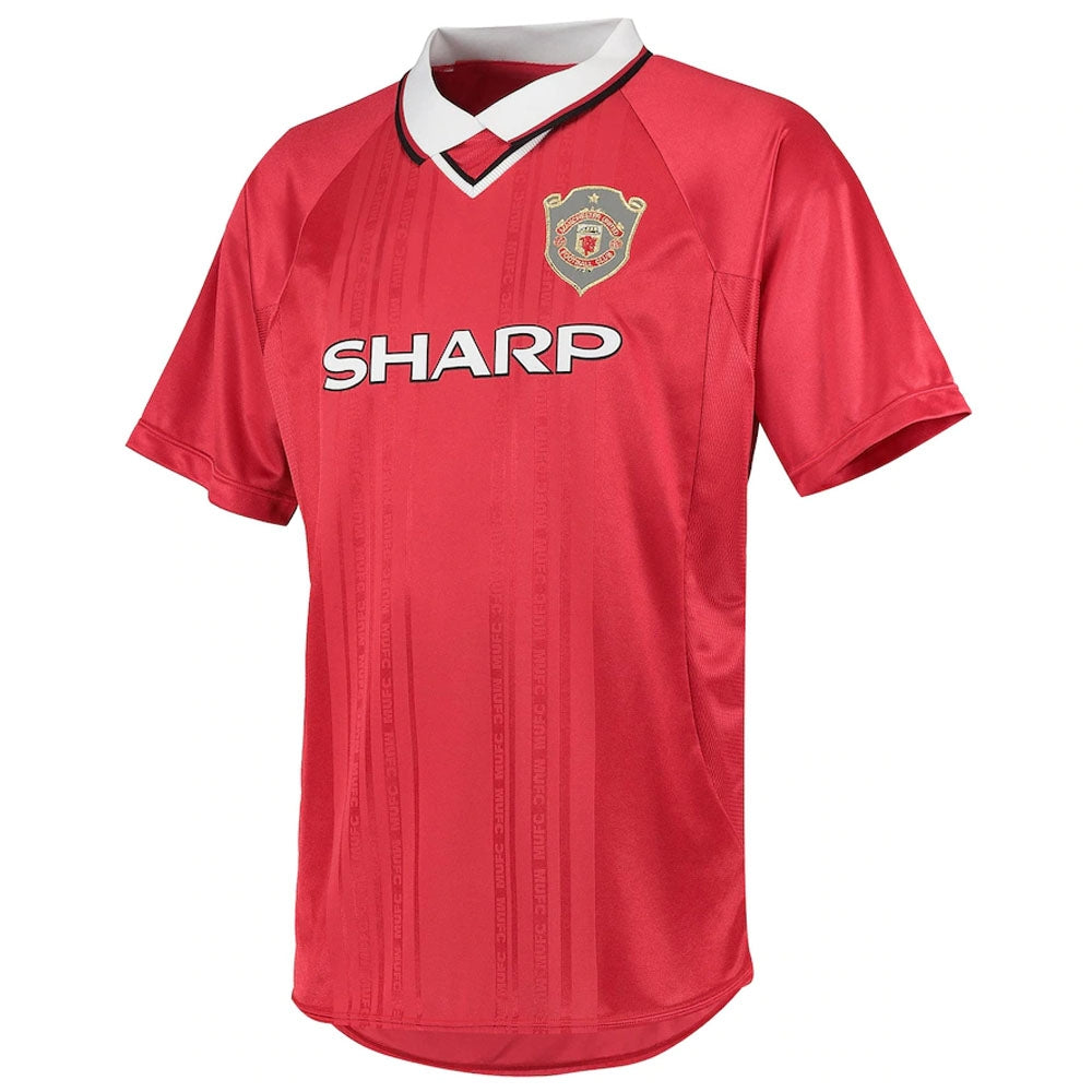 1999 Manchester United Champions League Shirt_0