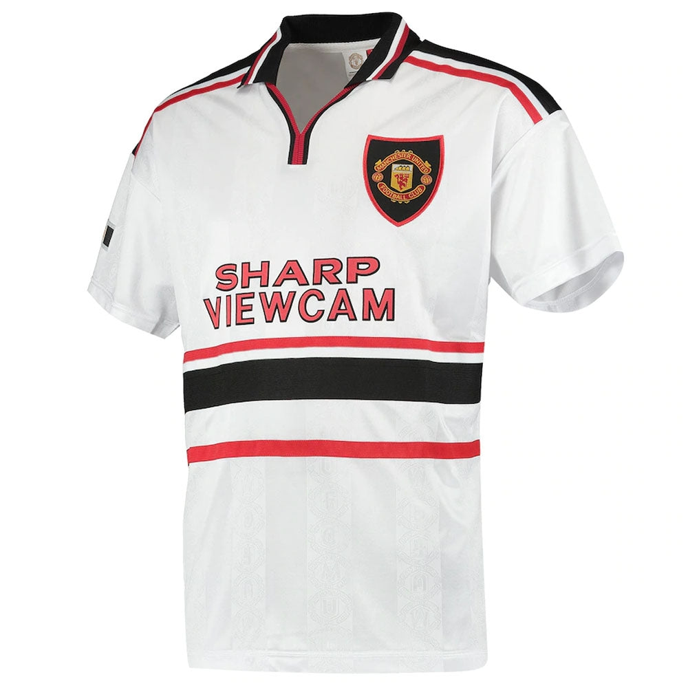 1999 Manchester United Away Football Shirt_0