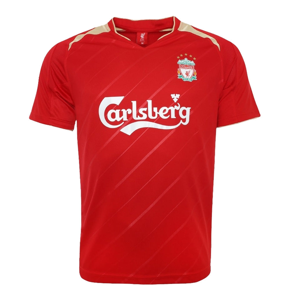 2005-2006 Liverpool Home CL Retro Shirt_0