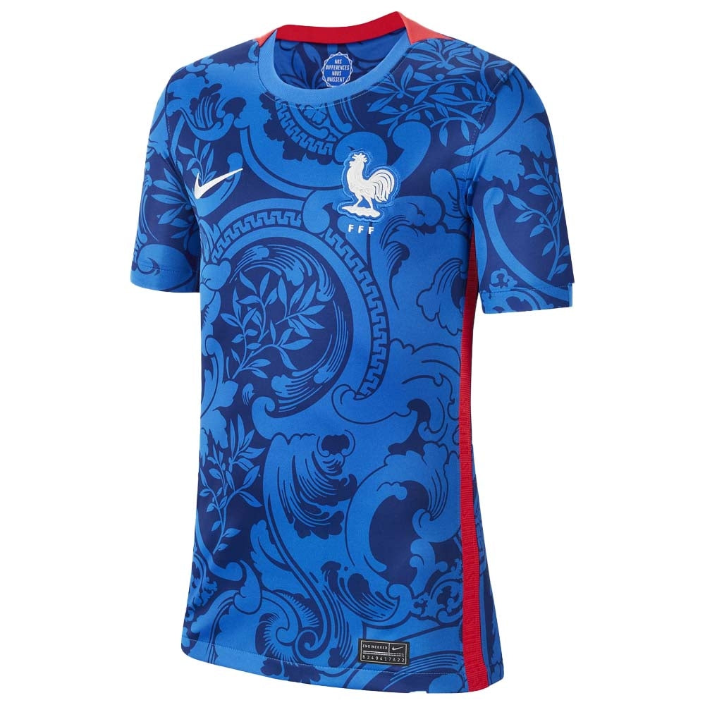 2022 France Euros Home Shirt (Kids)_0