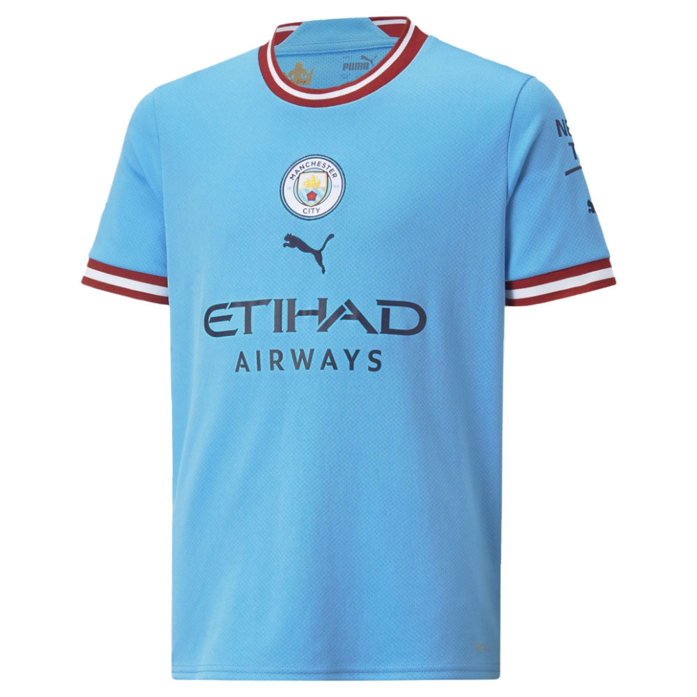 2022-2023 Man City Home Shirt (Kids)_0