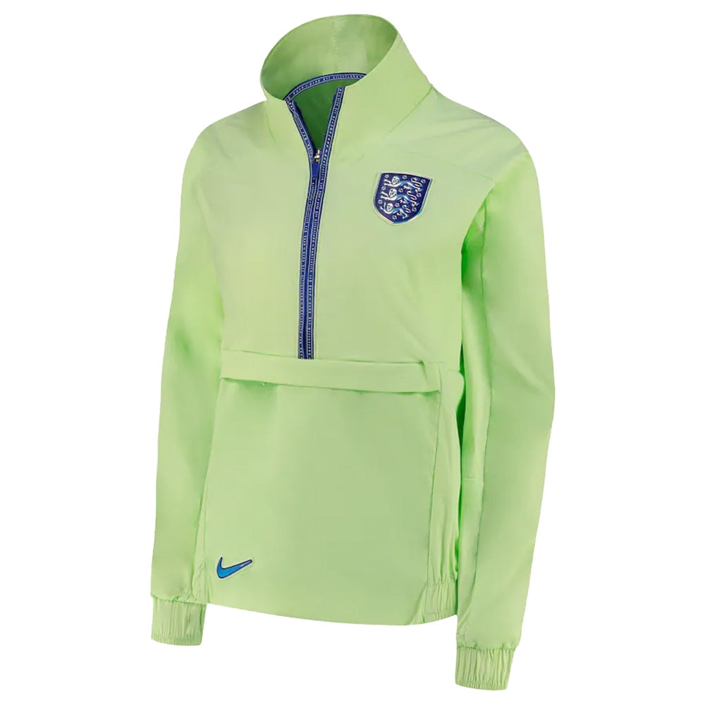 2022-2023 England Quarter Zip Football Jacket (Ladies)_0