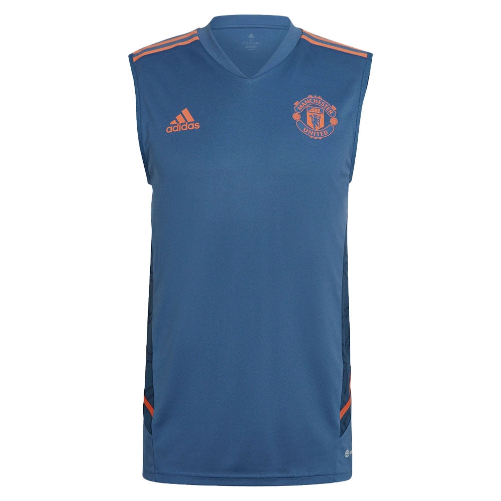 2022-2023 Man Utd Sleeveless Jersey (Blue)_0