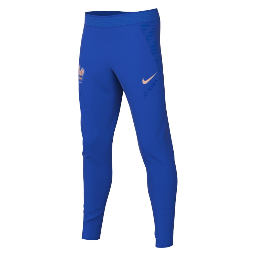 2022-2023 France Training Pants (Blue) - Kids_0