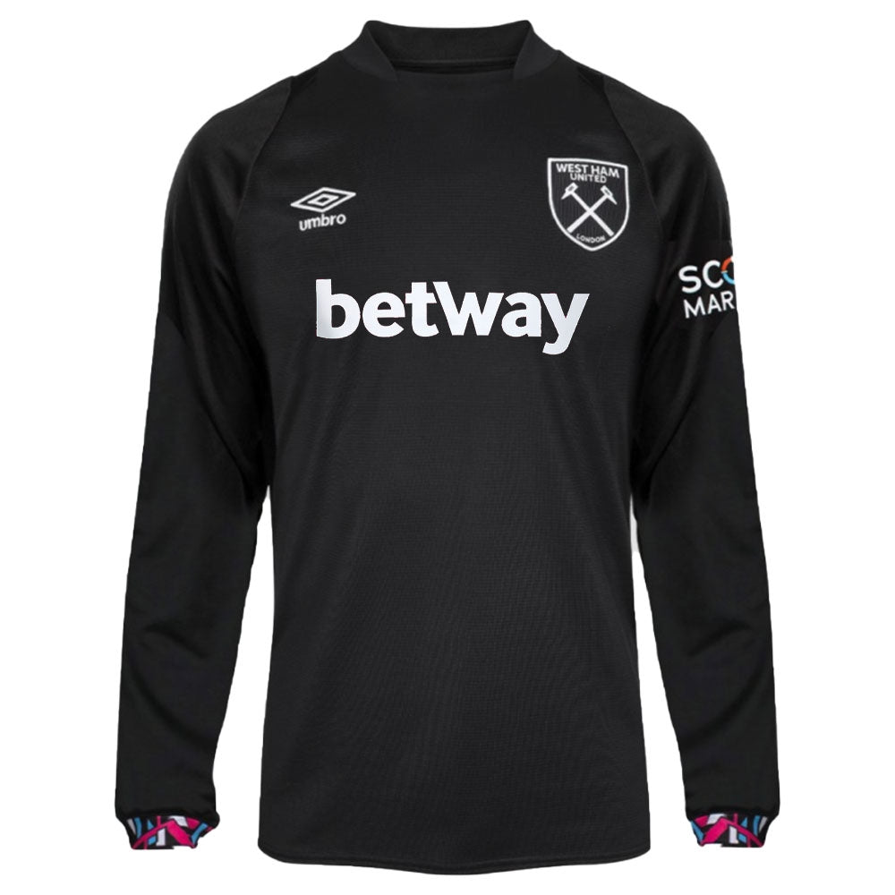 2022-2023 West Ham Long Sleeve Away Shirt_0