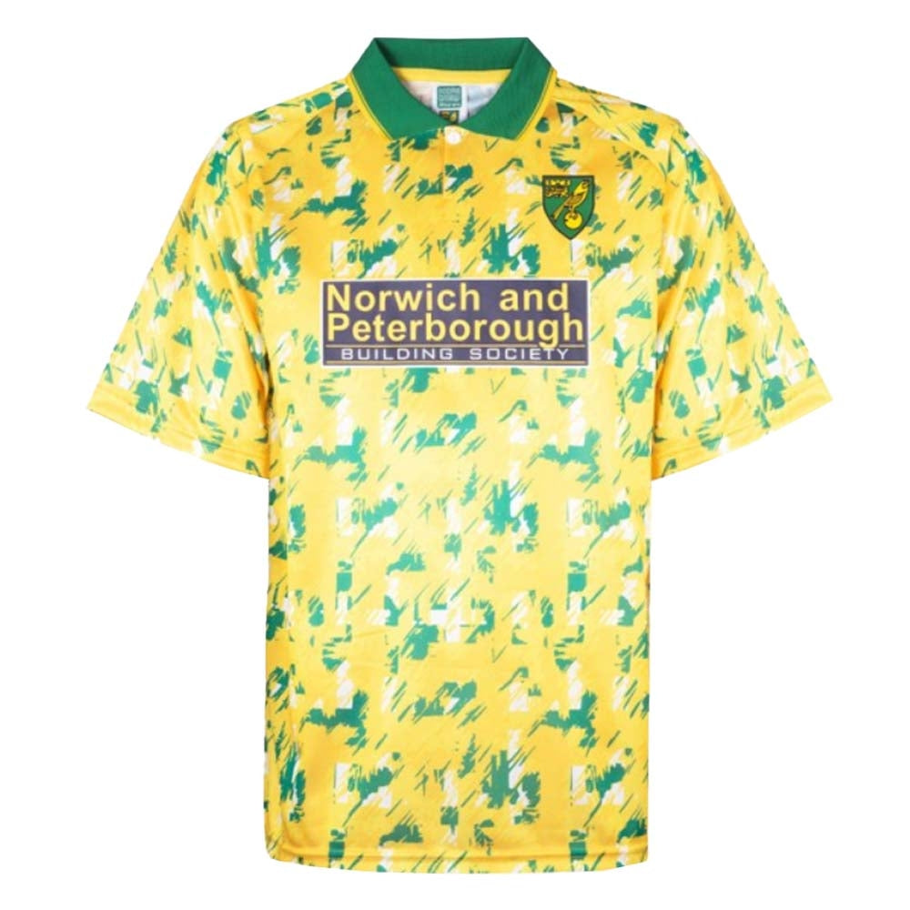Norwich City 1993 Home Retro Shirt_0