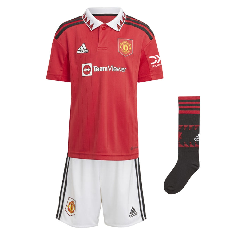 2022-2023 Man Utd Home Mini Kit_0