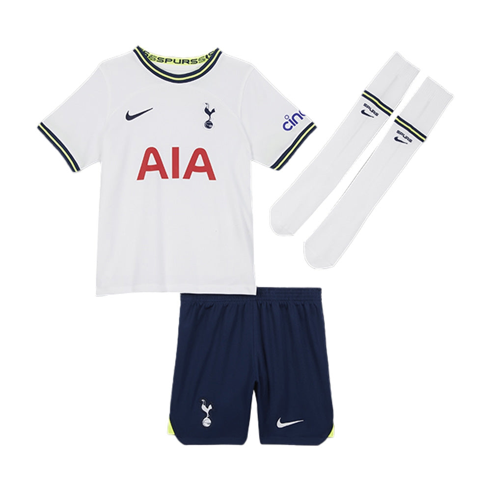 2022-2023 Tottenham Little Boys Home Mini Kit_0