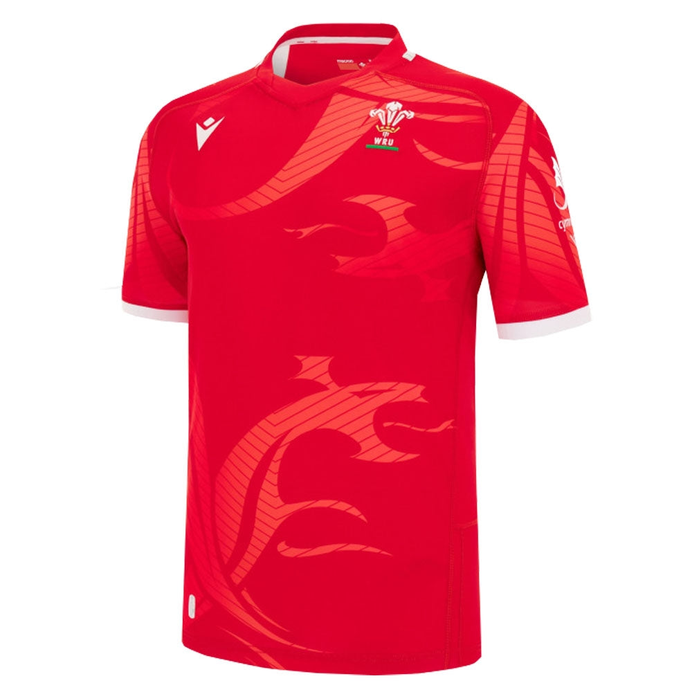 2022 Wales Rugby Commonwealth Games Home Shirt_0