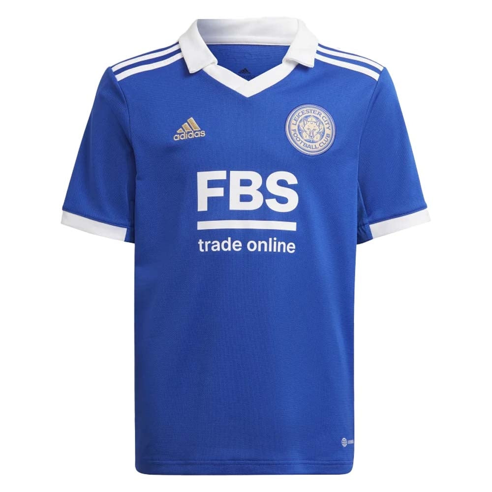 2022-2023 Leicester City Home Shrt (Kids)_0