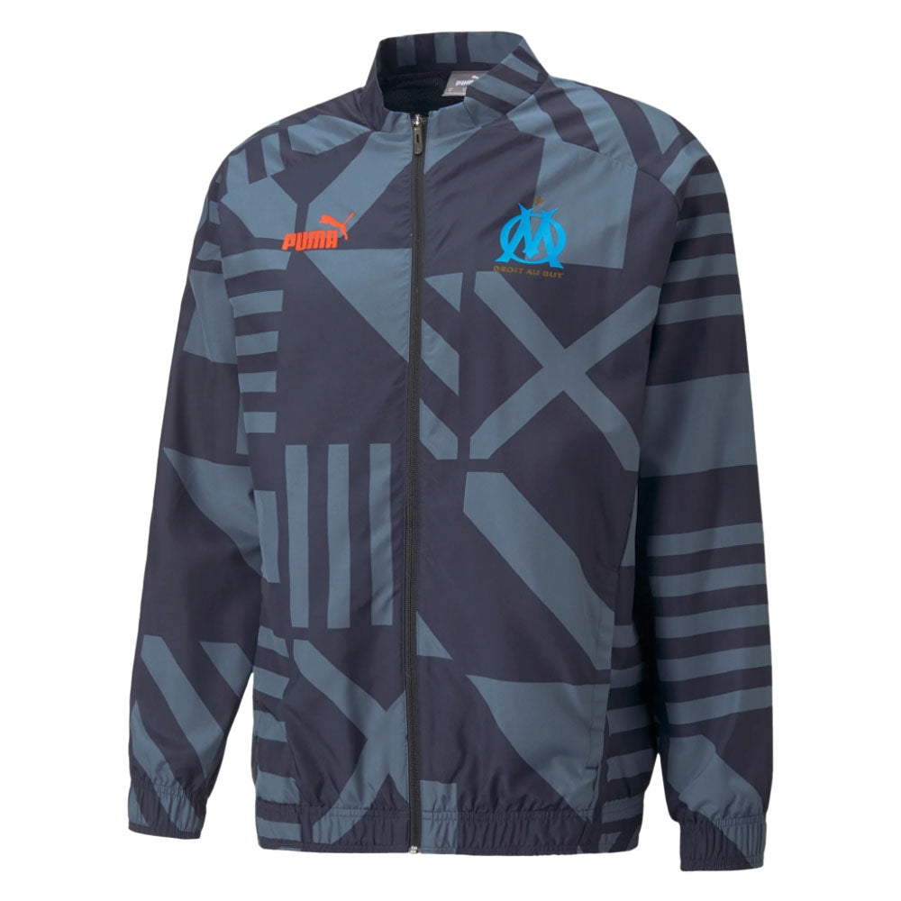 2022-2023 Marseille Pre-Match Jacket (French Night)_0