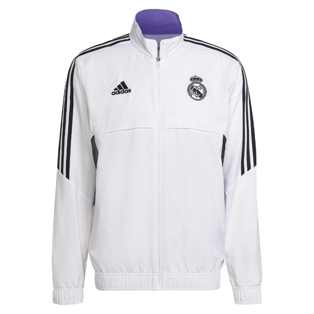 2022-2023 Real Madrid Presentation Jacket (White)_0