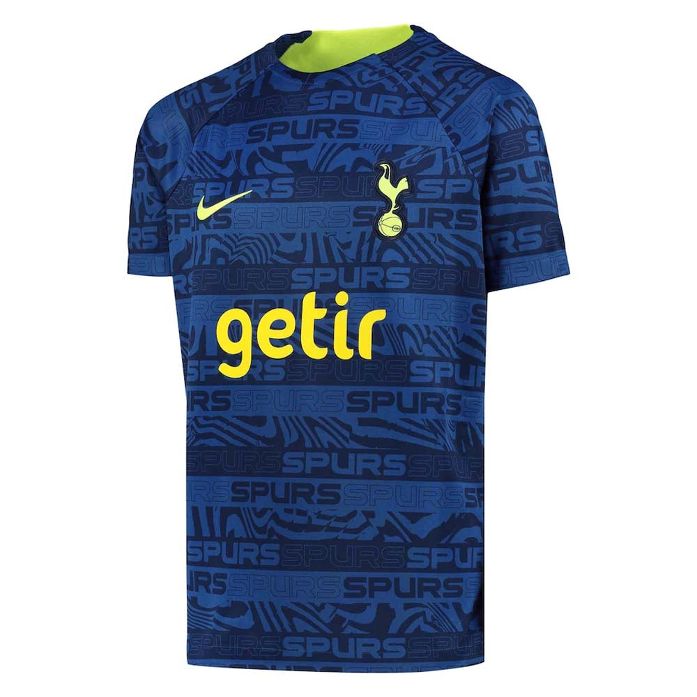 2022-2023 Tottenham Pre-Match Training Shirt (Indigo)_0