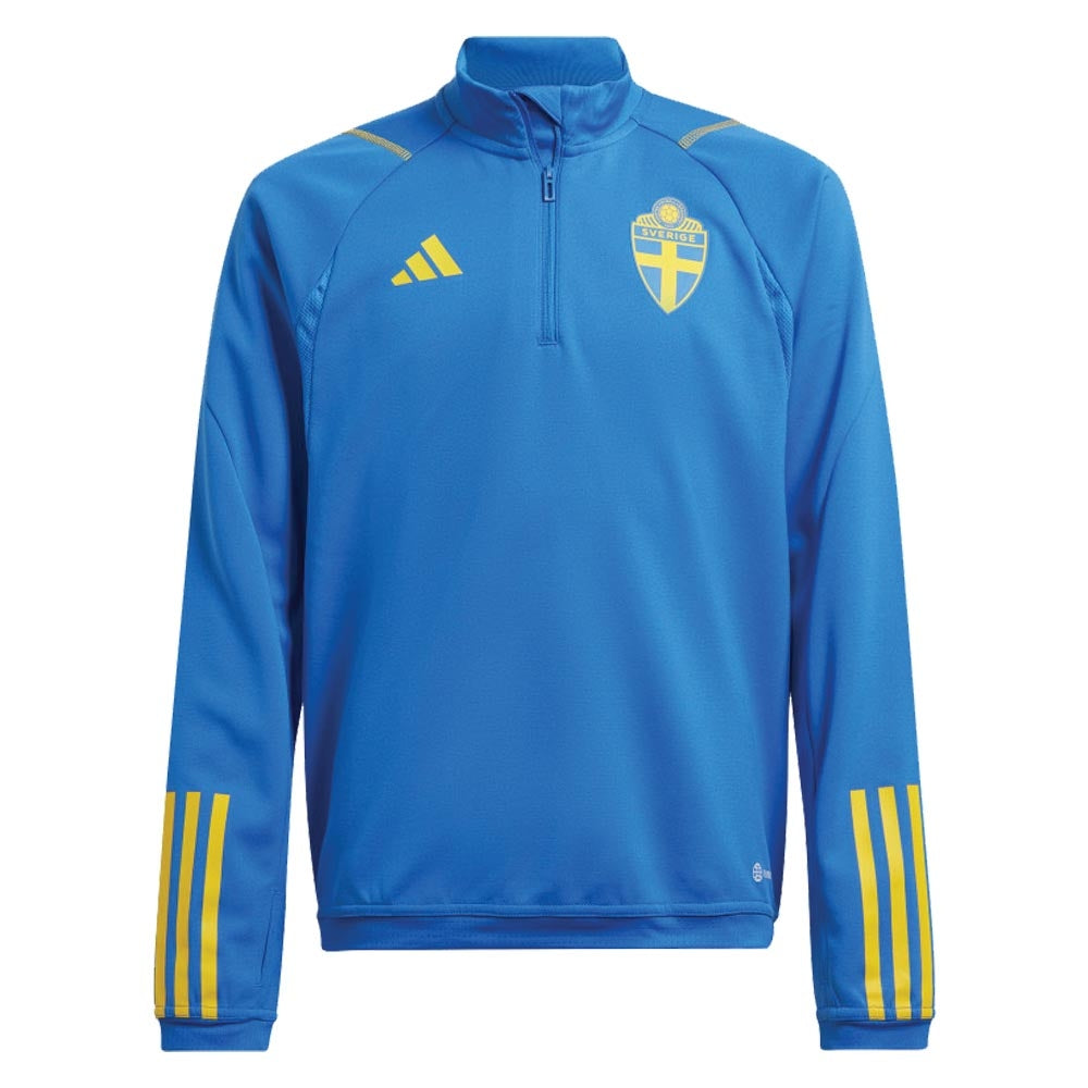 2022-2023 Sweden Training Top (Glory Blue) - Kids_0