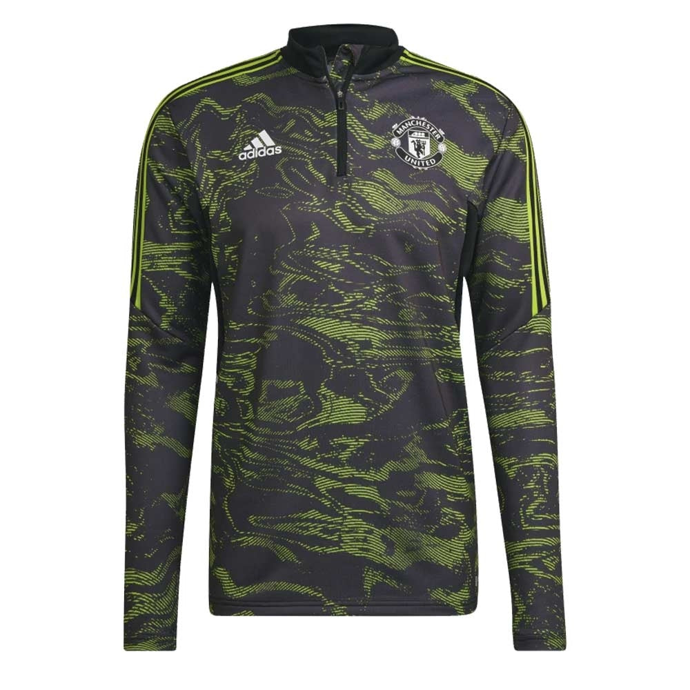 2022-2023 Man Utd EU Training Top (Solar Slime)_0