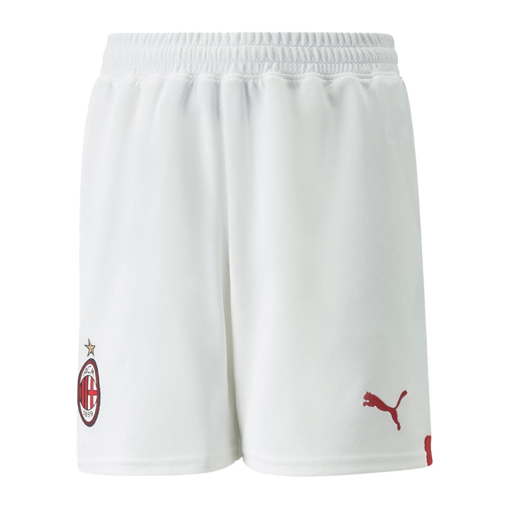 2022-2023 AC Milan Away Shorts (White) - Kids_0
