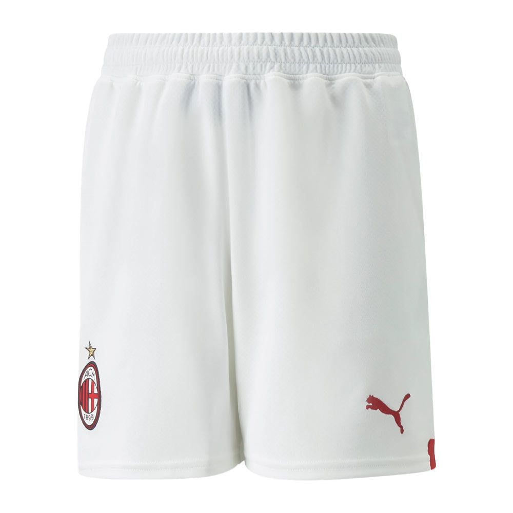 2022-2023 AC Milan Away Shorts (White) - Kids_0