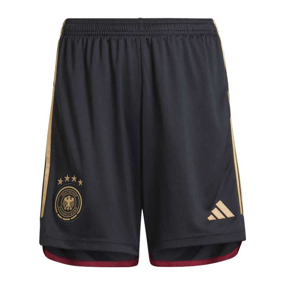 2022-2023 Germany Away Shorts (Black) - Kids_0