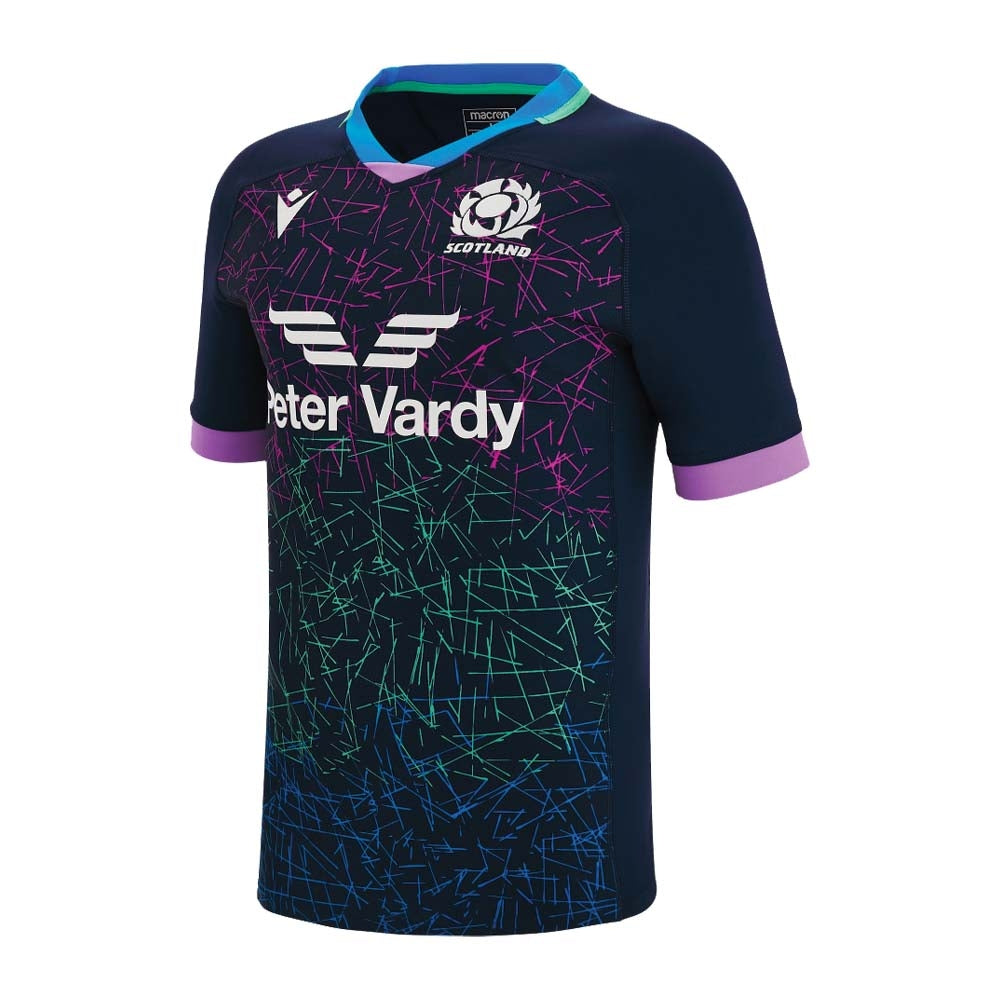 2022-2023 Scotland Rugby Training Jersey (Navy)_0