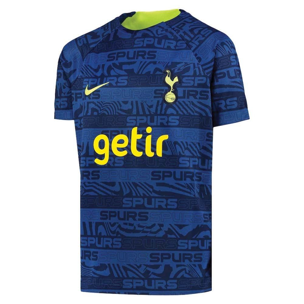 2022-2023 Tottenham Pre-Match Training Shirt (Indigo) - Kids_0