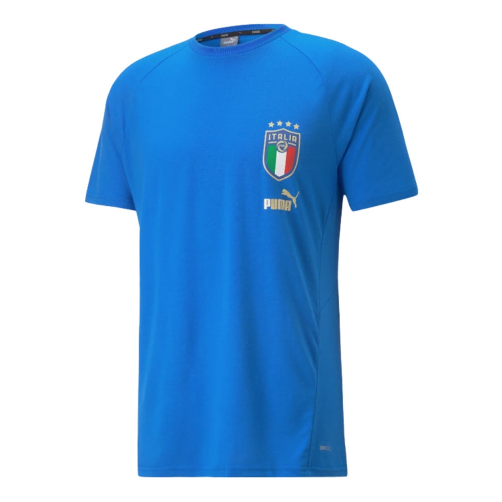 2022-2023 Italy Player Casuals Tee (Blue)_0