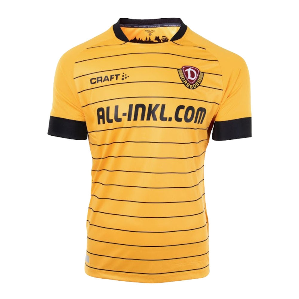 2019-2020 Dynamo Dresden Home Jersey_0
