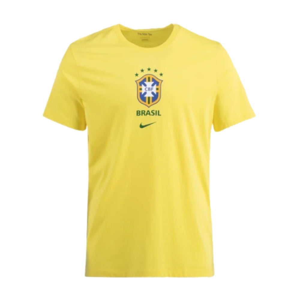 2022-2023 Brazil Crest Tee (Yellow)_0