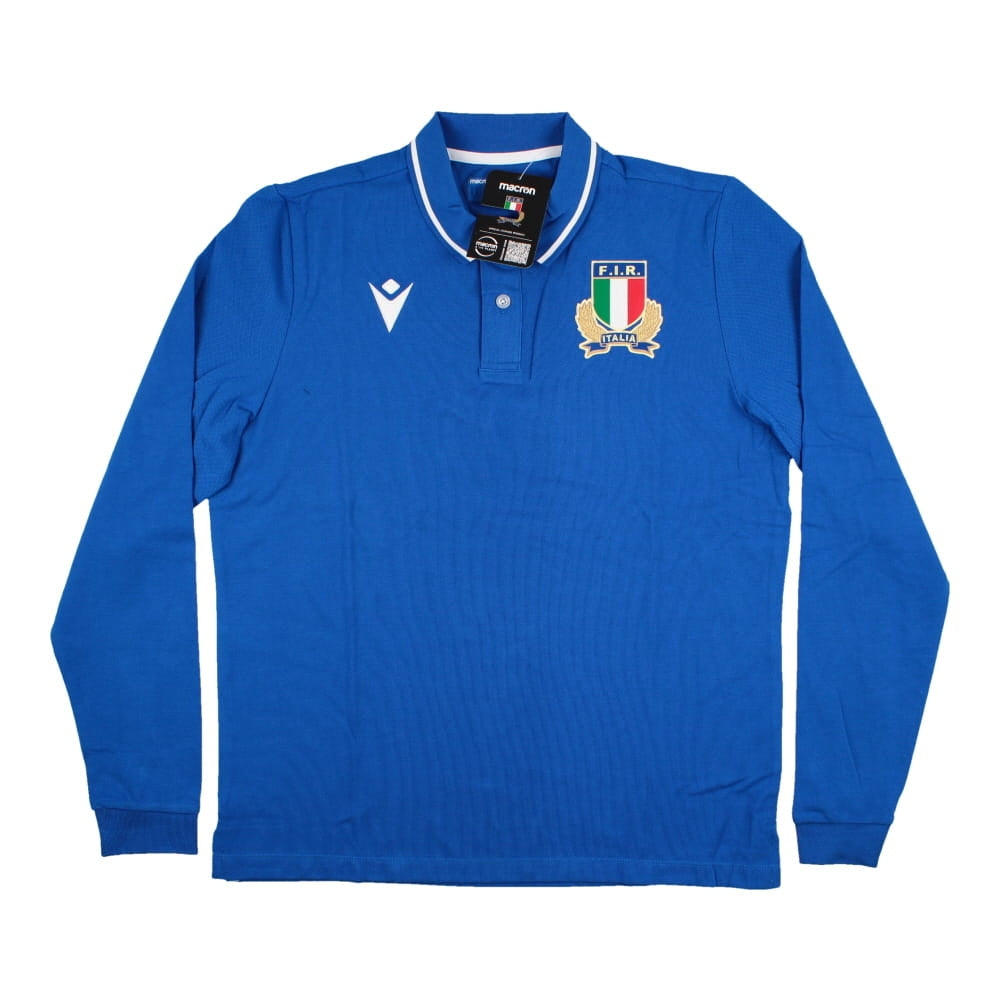 2022-2023 Italy Rugby LS Cotton Home Shirt_0