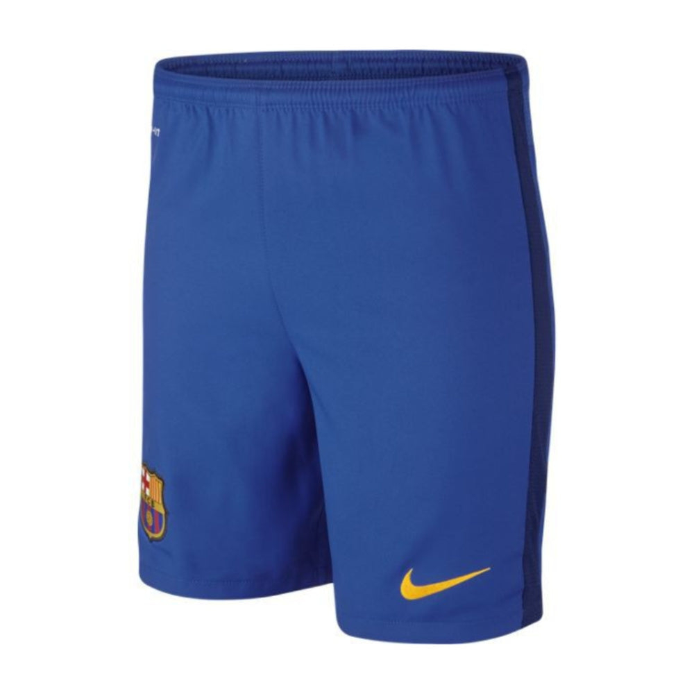 2015-2016 Barcelona Away Shorts (Kids) (Blue)_0