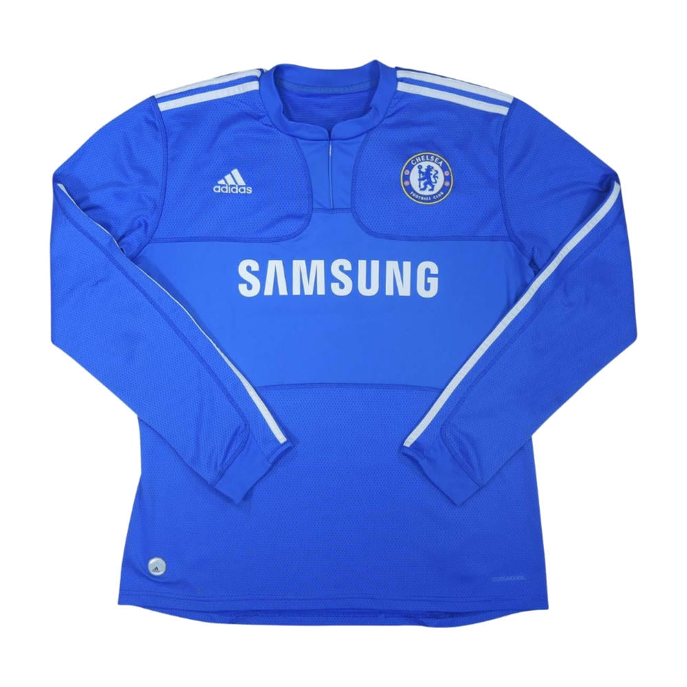2009-2010 Chelsea Long Sleeve Home Shirt_0