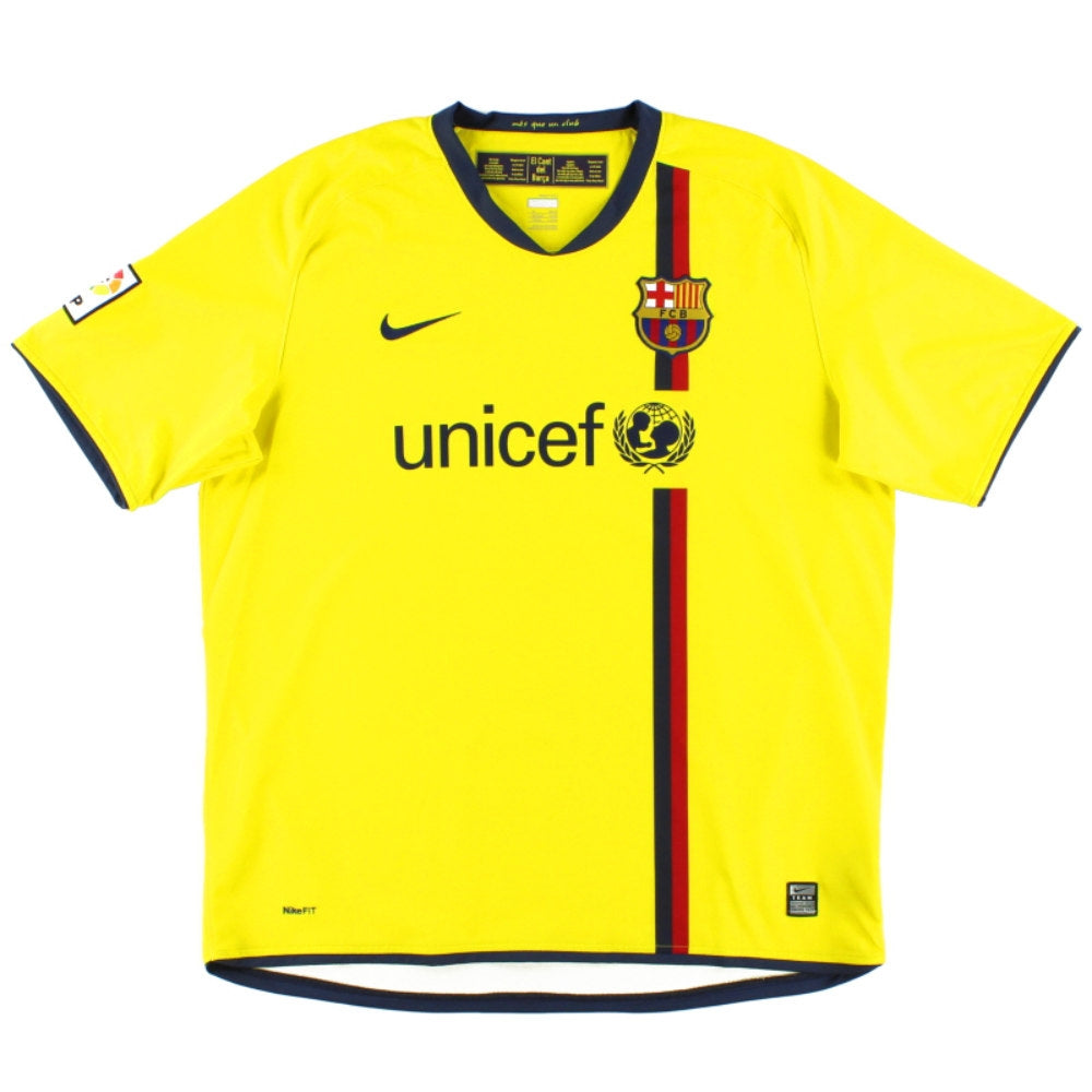 2008-2009 Barcelona Away Shirt (Kids)_0
