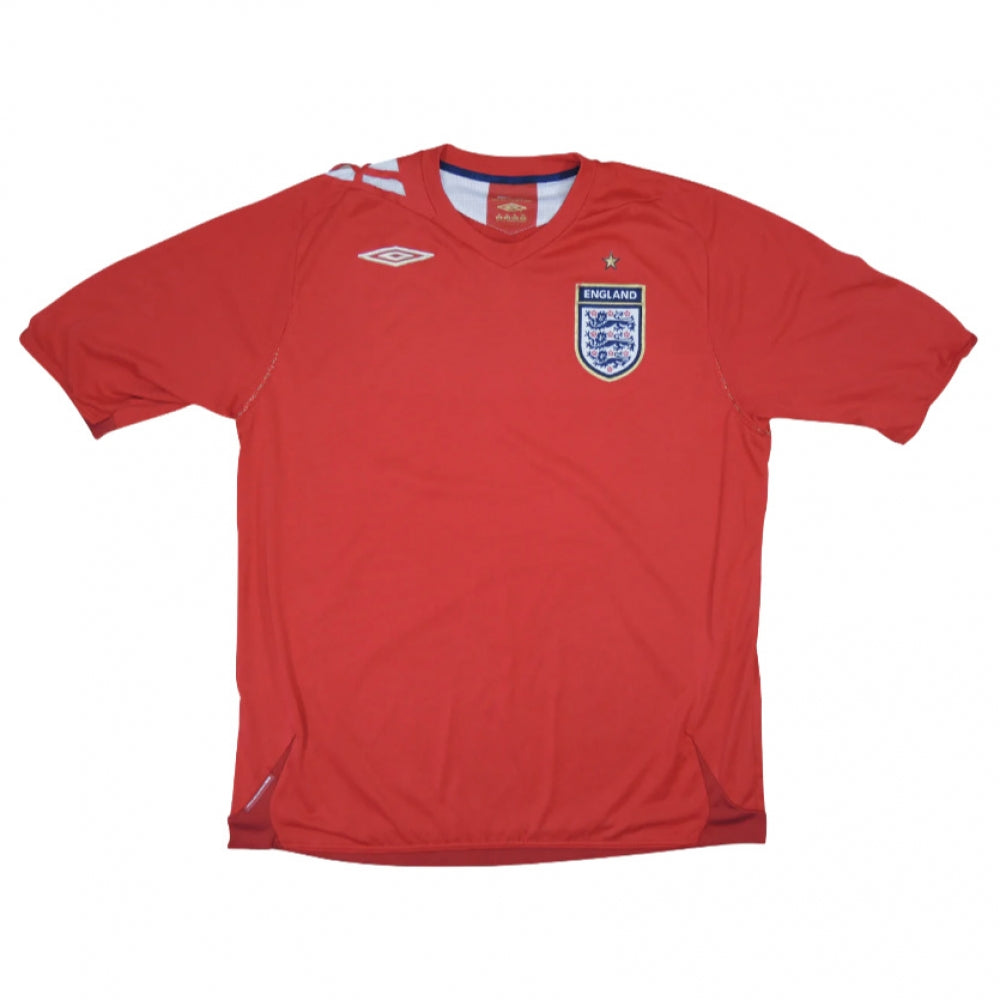 2006-2007 England Away Shirt (Kids)_0