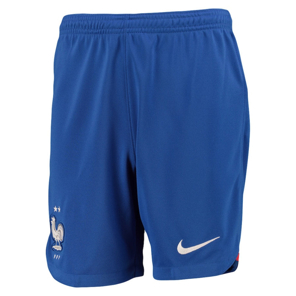 2022-2023 France Away Shorts (Blue) - Kids_0