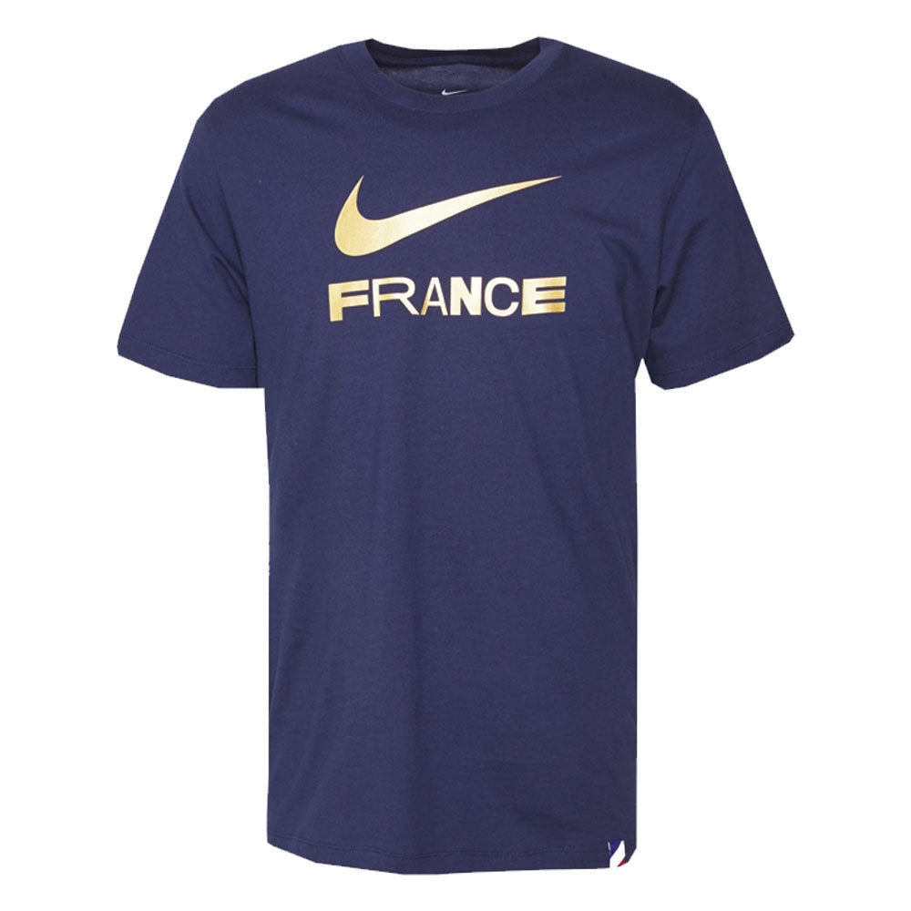 2022-2023 France Swoosh Tee (Navy)_0