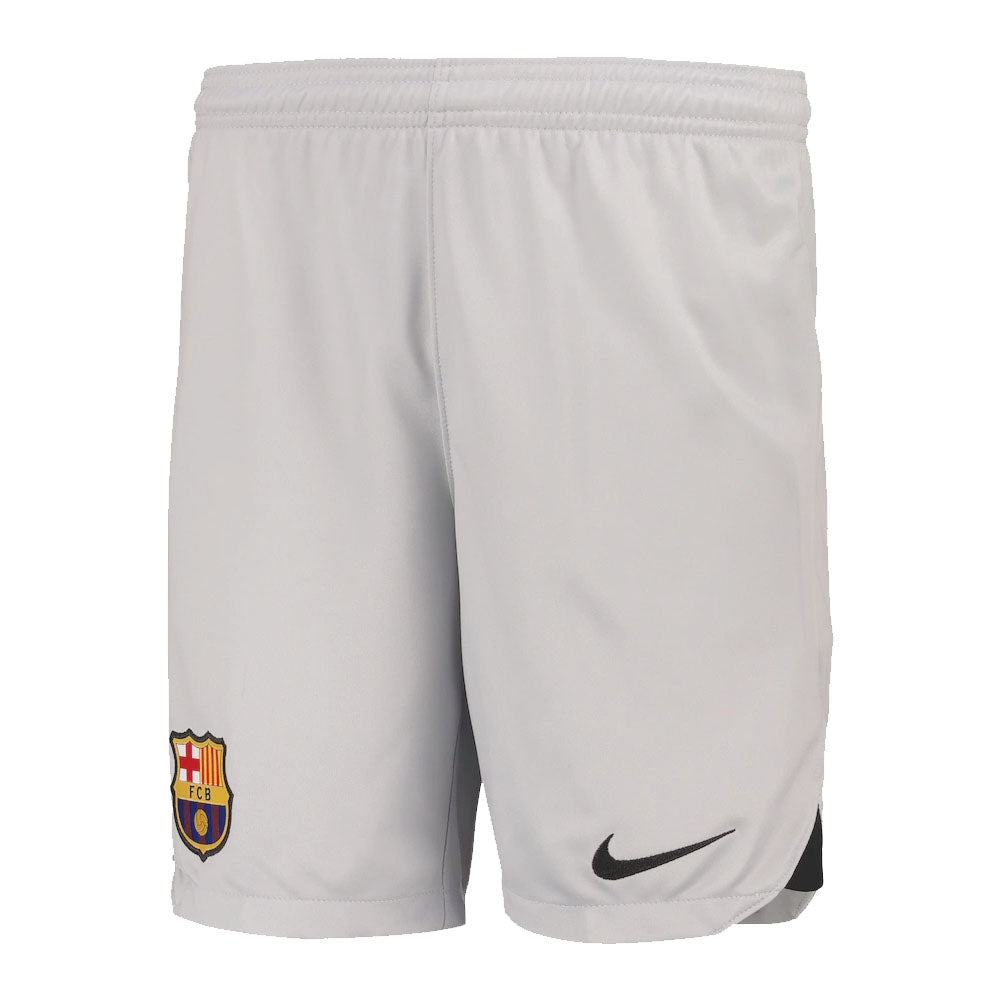2022-2023 Barcelona Third Shorts (Grey) - Kids_0