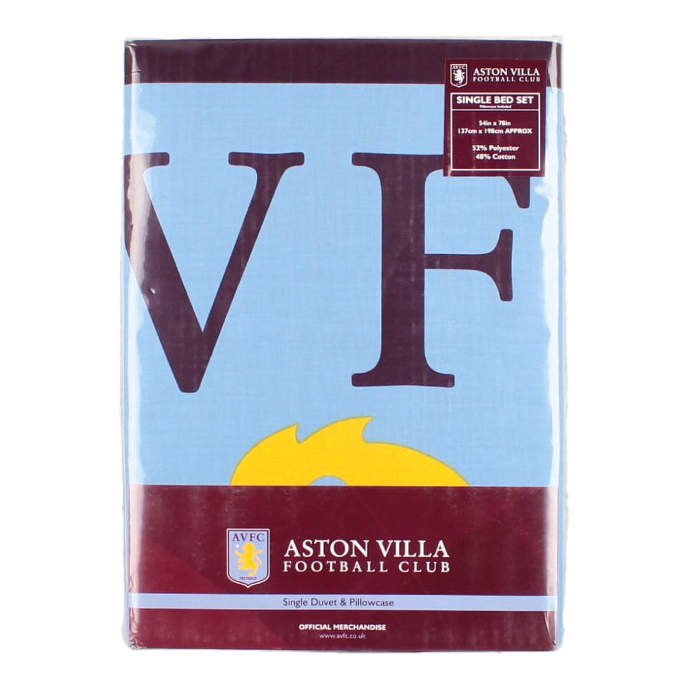 Aston Villa Single Duvet Cover_0