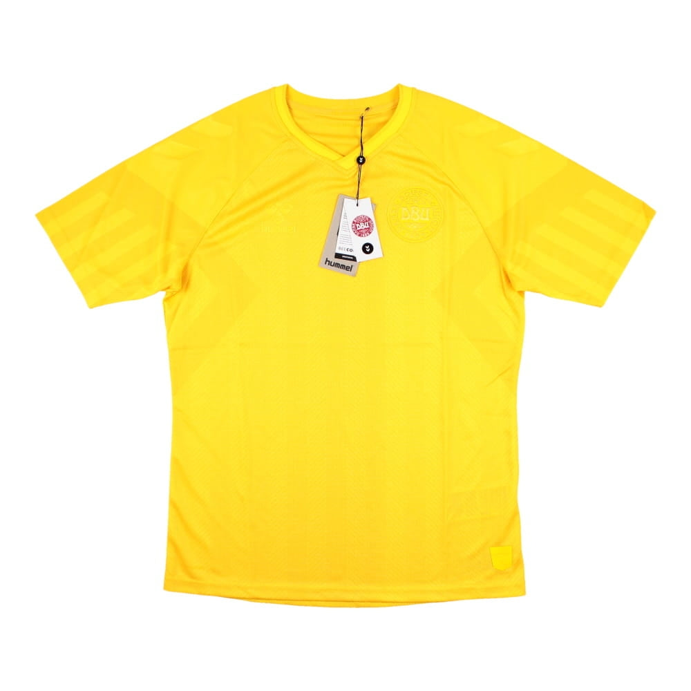 2022-2023 Denmark Away Goalkeeper Jersey (Yellow)_0