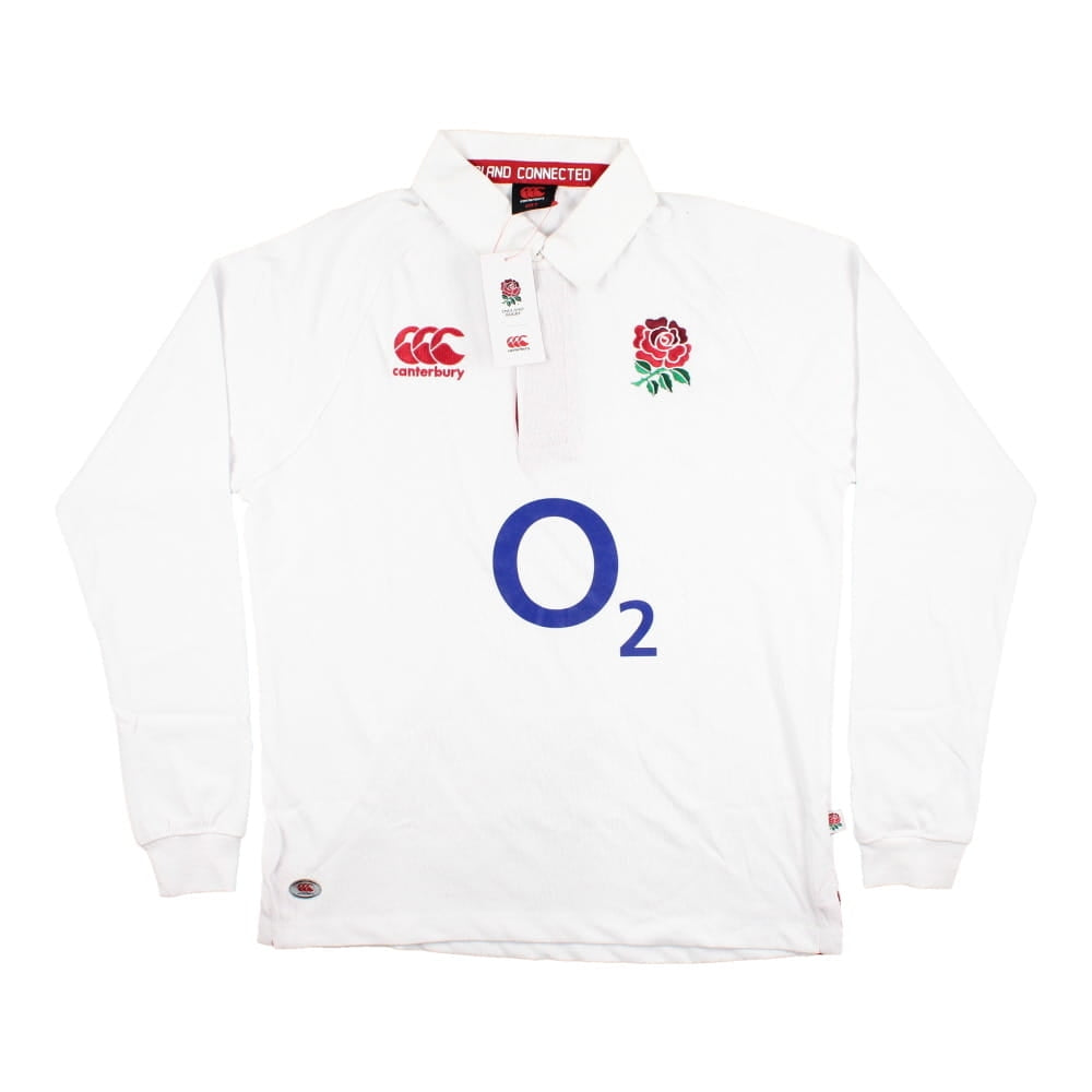 2012-2013 England Home LS Classic Rugby Shirt_0