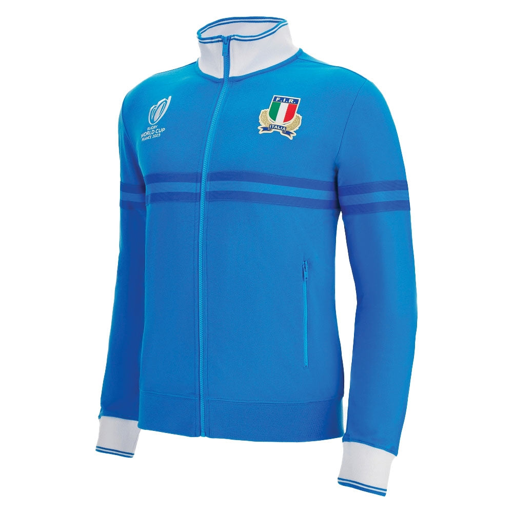 Italy 2023 RWC Full Zip Cotton Sweatshirt (Blue)_0