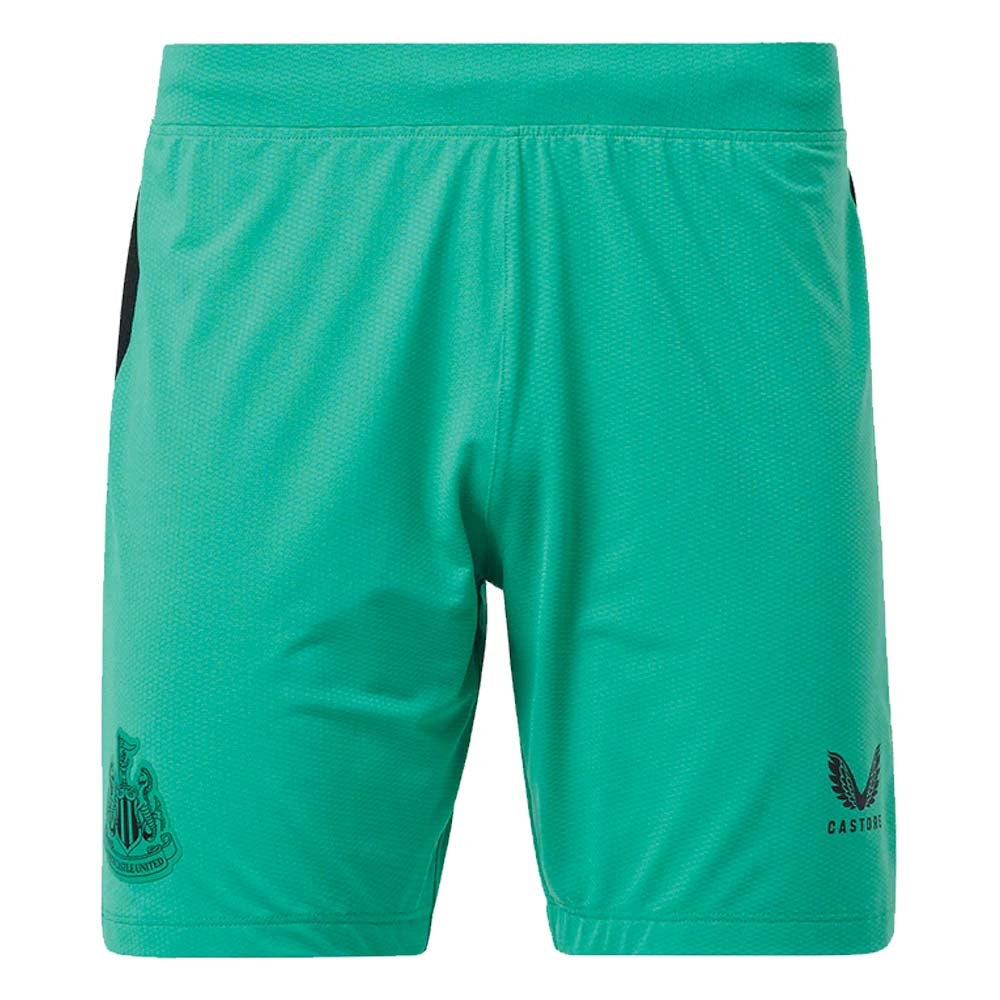 2022-2023 Newcastle Goalkeeper Shorts (Green) - Kids_0