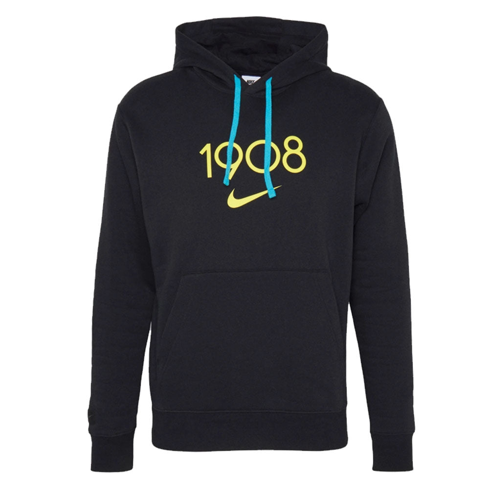 2022-2023 Inter Milan Club Fleece Pullover Hoodie (Black)_0