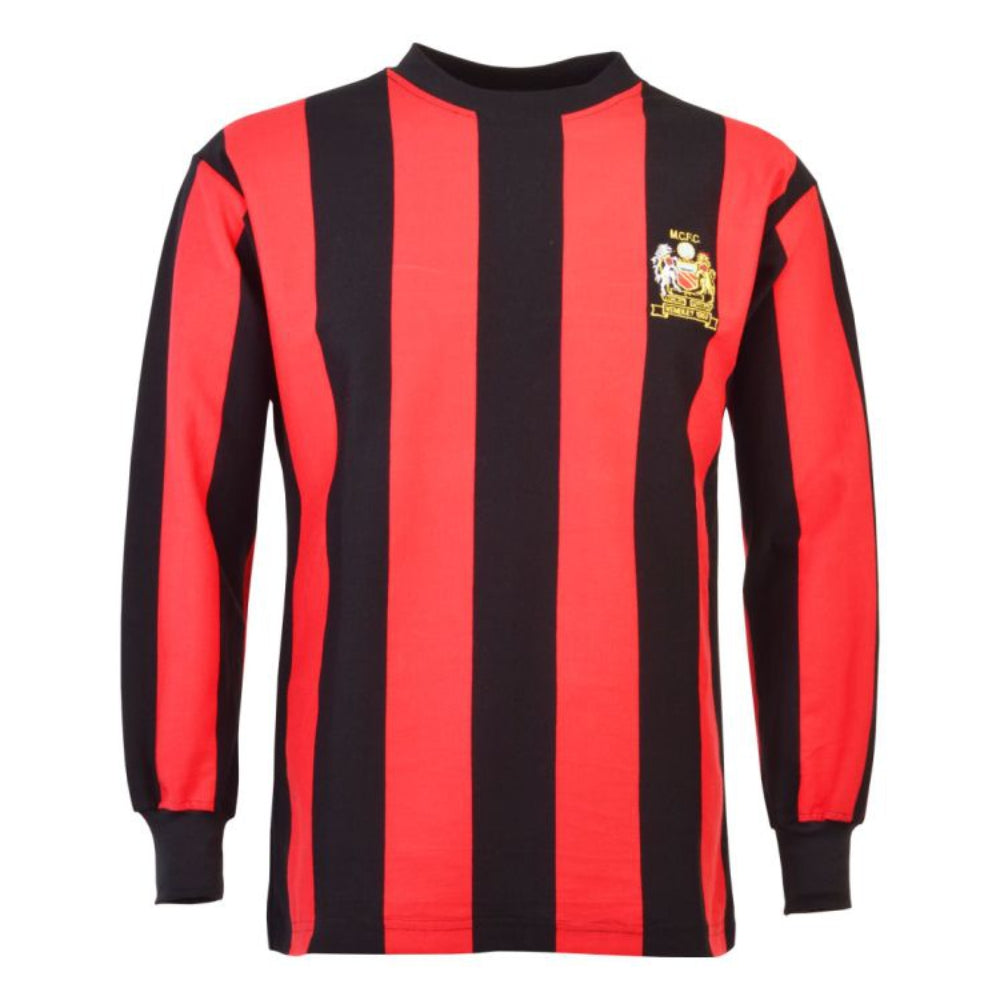 Manchester City 1969 FA Cup Final LS Retro Football Shirt_0