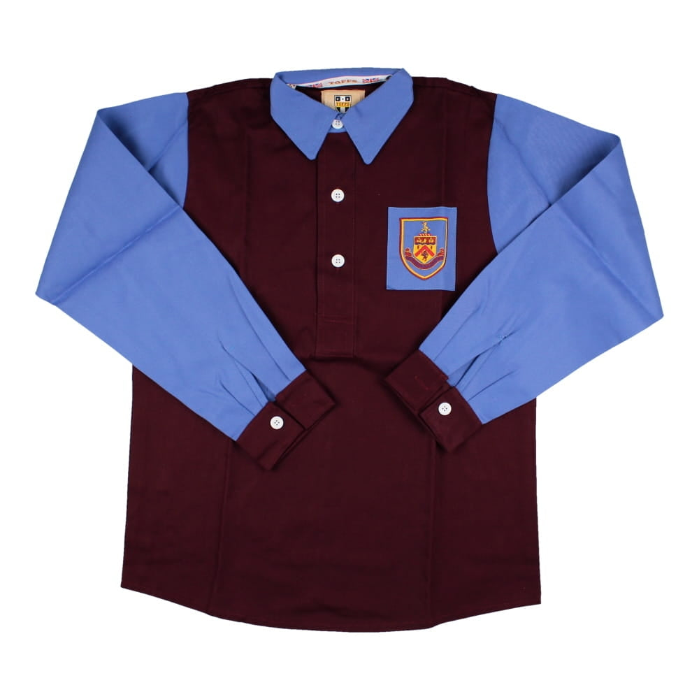 Burnley 1940s Home Long Sleeve Retro Shirt_0