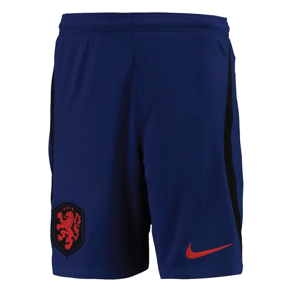 2022-2023 Holland Away Shorts (Blue) - Kids_0