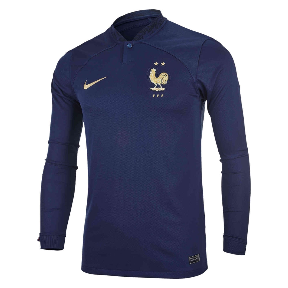 2022-2023 France Home Long Sleeve Shirt_0