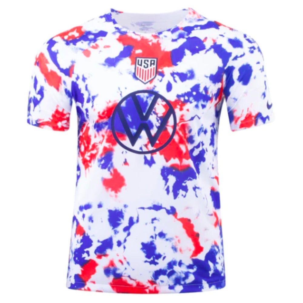 2022-2023 USA Pre Match Football Jersey_0