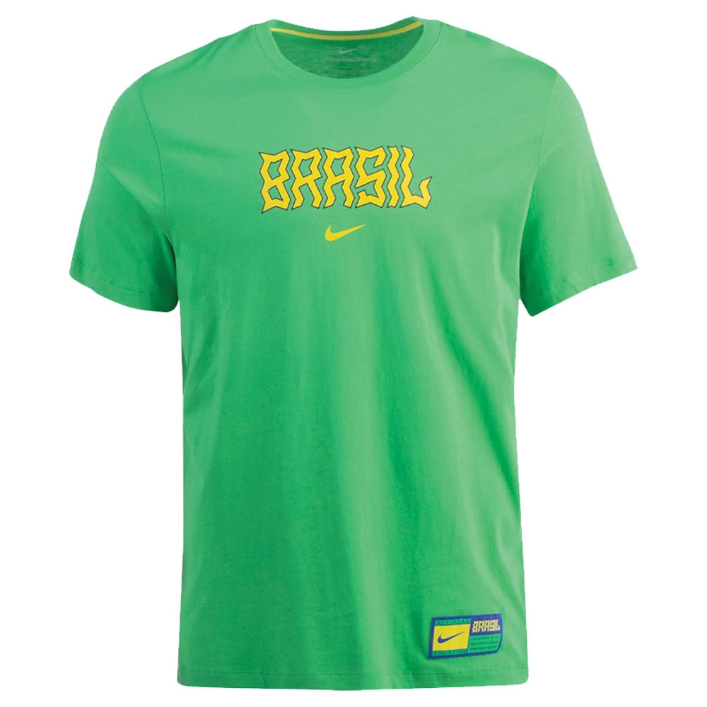 2022-2023 Brazil Swoosh Tee (Green)_0