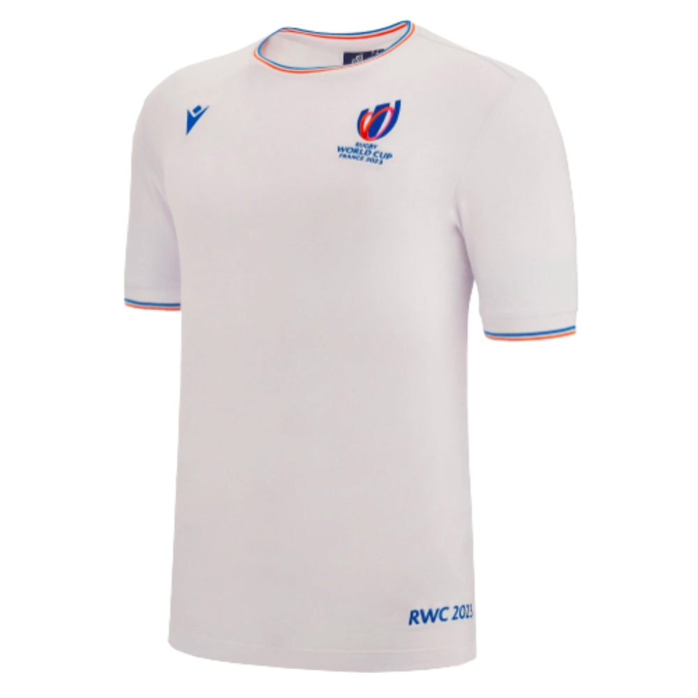 Macron RWC 2023 Rugby World Cup Logo Tee (White)_0