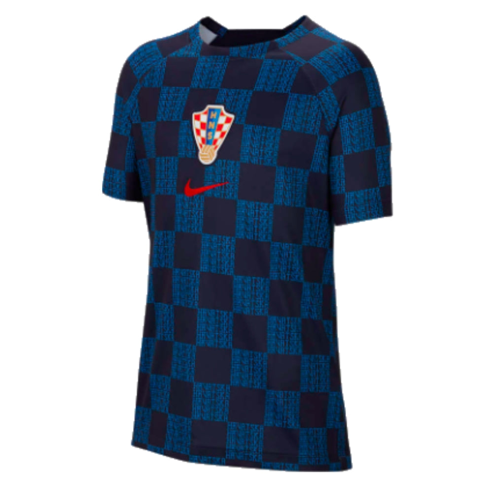 2022-2023 Croatia Pre-Match Training Shirt (Kids)_0